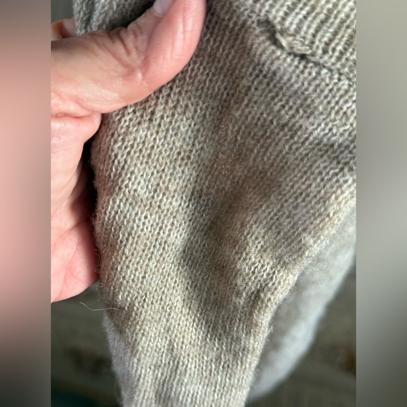 Free People Sadie Dolman Oversized Wool Blend Sweater Size Large - Picture 8 of 8